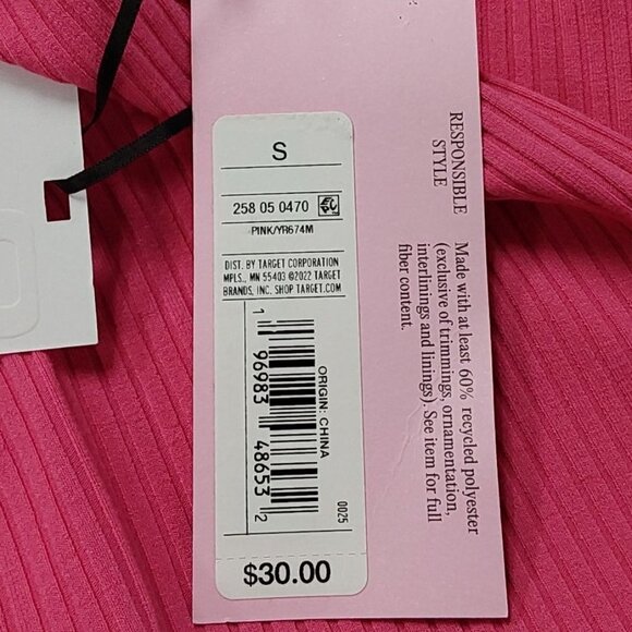 Women's Cross Waist Rib-Knit Midi Skirt | Future Collective | Small - Picture 11 of 12